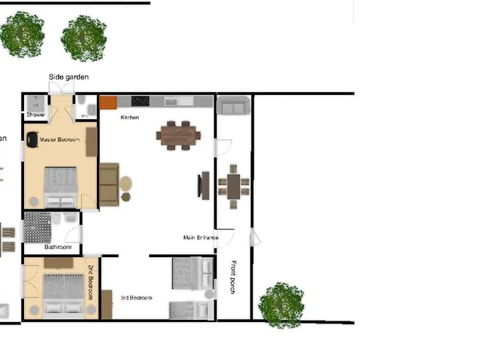 Feriehus Modern House Near Parikia With 3 Bedrooms & 2 Bath